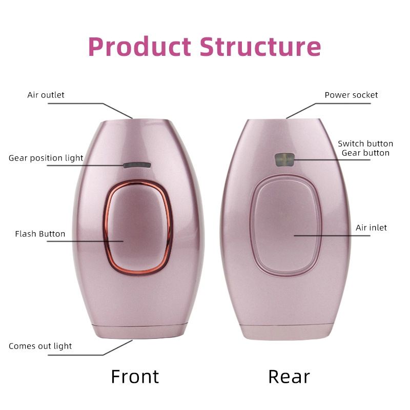 Point Ice Hair Removal Device Blue Home Laser Personal Shaving Knife Not Male Or Female_voghion.com