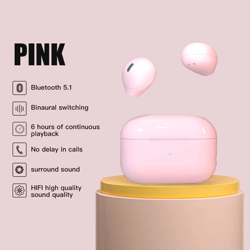 Mini TWS Wireless Bluetooth Noise Cancelling Earbuds HiFi Sound Quality Earpiece Music Earphone Original Headset TWS Headphone With Microphone Mic_voghion.com