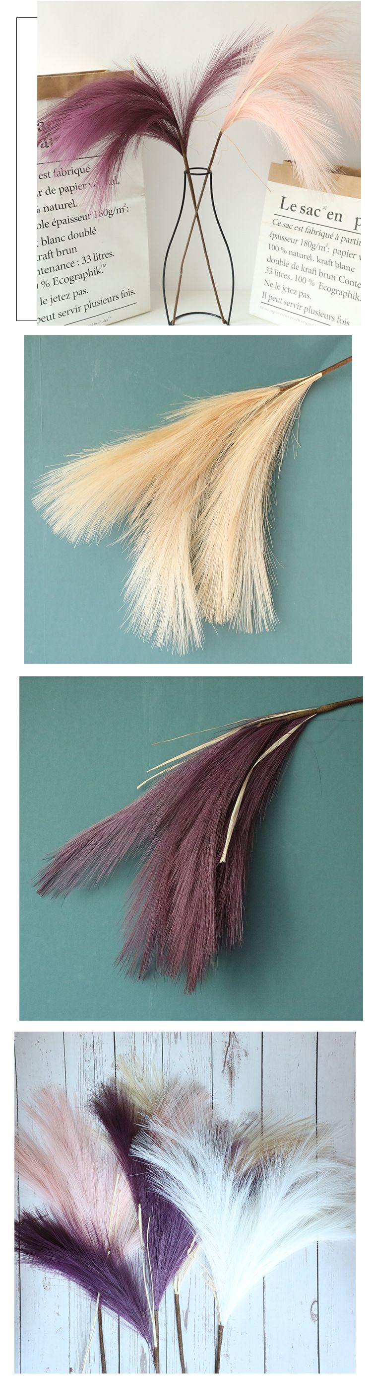 Fiori a mano del produttore, fiori artificiali, decorazioni per la casa, fiori da parete con rose da matrimonio, INS transfrontaliero MW09922_voghion.com