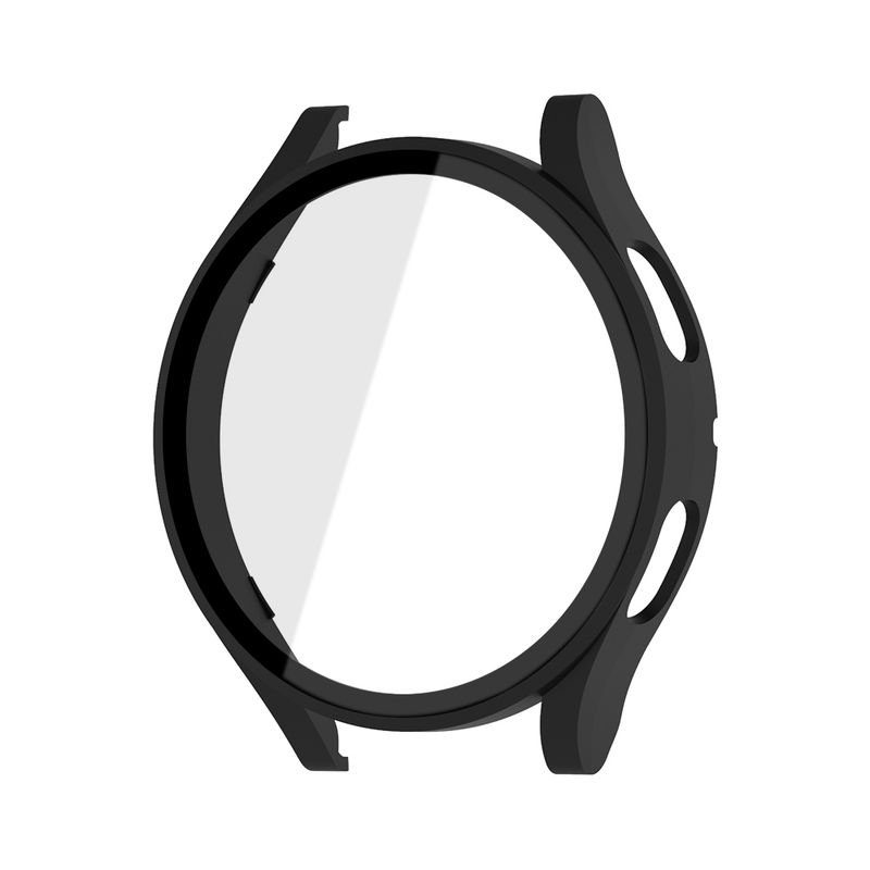 Schutzhülle aus gehärtetem Glas und PC für Samsung Galaxy Watch 4 40 mm 44 mm, kratzfeste Stoßstange, Displayschutzfolie, Schale, Smart Watch-Zubehör_voghion.com