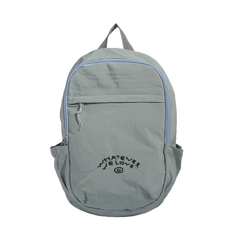 Adatto a tutte le stagioni, stile coreano, 2024, nuovo zaino da viaggio in nylon, per escursioni all'aperto, ultraleggero, per alpinismo e studenti_voghion.com