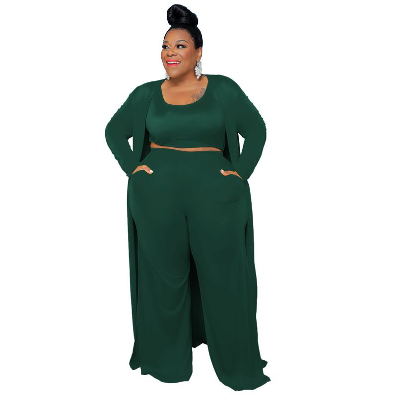 Women's Clothing Casual Fashion Sports Home Robe Jacket Three Piece Set_voghion.com