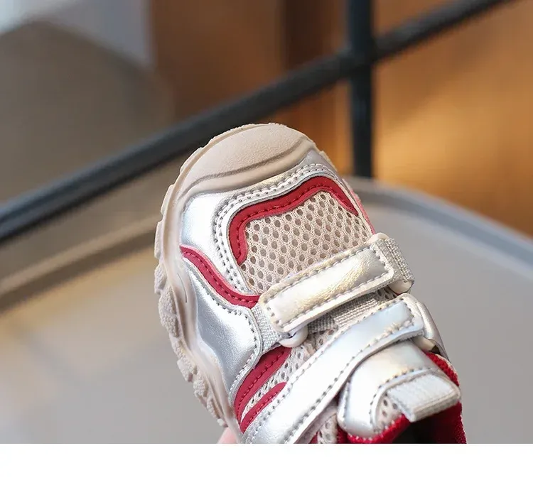 Zapatillas de deporte transpirables para niños y niñas, de otoño 2024, nuevas, ligeras, suaves y versátiles_voghion.com