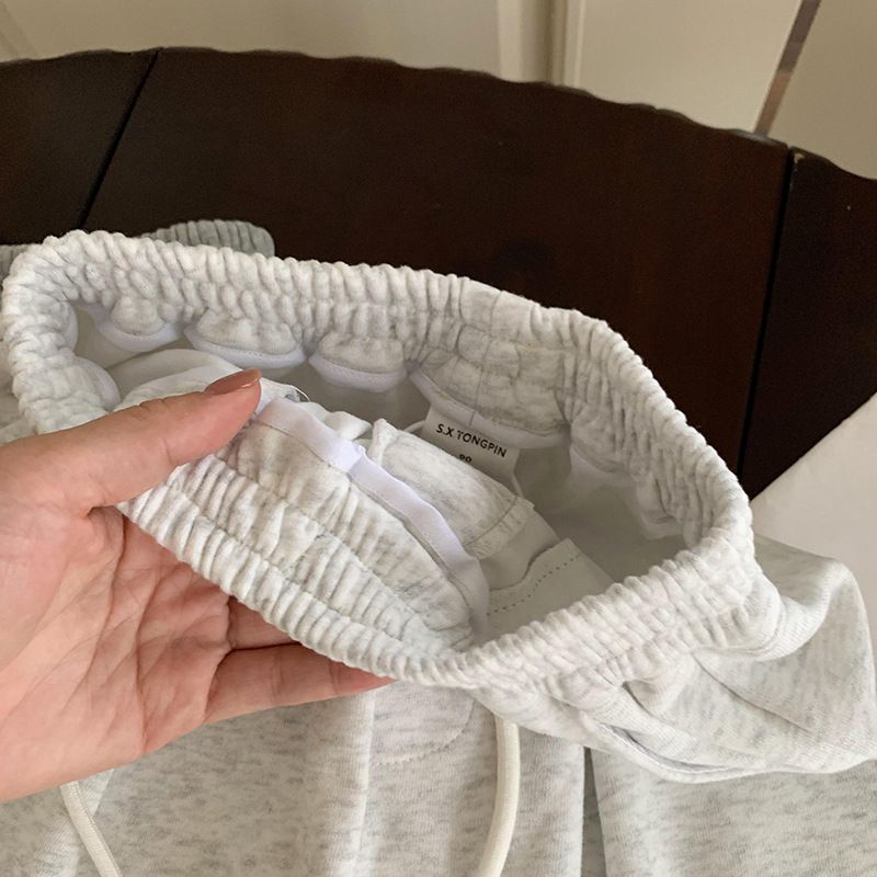 Children's Boys' Casual Sports Sweatpants 2024 Spring And Autumn New Styles For Girls Loose And Slim All Match Straight Leg Pants_voghion.com