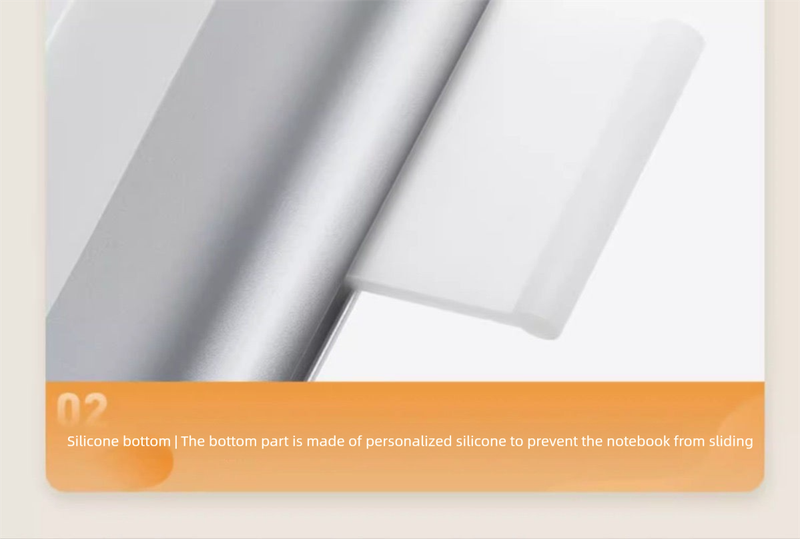 Laptop Vertikalständer Tablet Aufrecht Rack Aluminiumlegierung Wärmeableitung Desktop Schwerkraftschloss Lagerung Metallbasis_voghion.com
