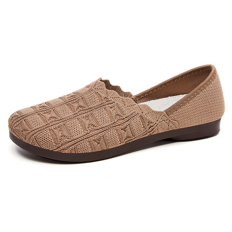 Women's Casual Shoes One-pedal Mother Shoes Lazy Shoes Light And Comfortable Feet Women's Single Shoes_voghion.com