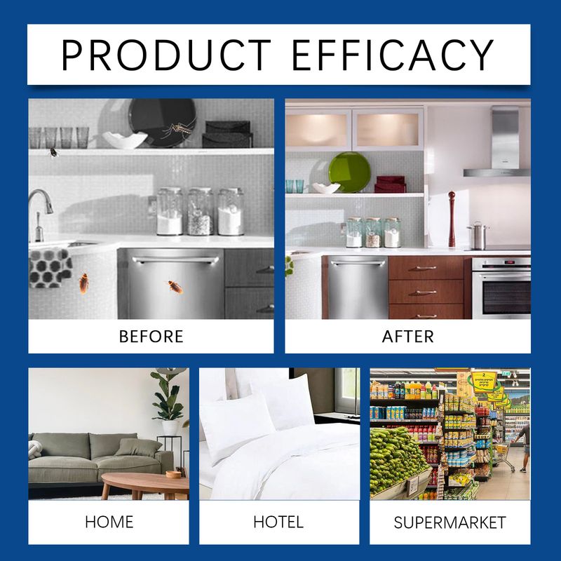 Jue-Fish Cockroach Bait, Cockroach Home Type Effective Cockroach Kill Kitchen Cockroach Paste Cockroach Kill Glue Bait_voghion.com