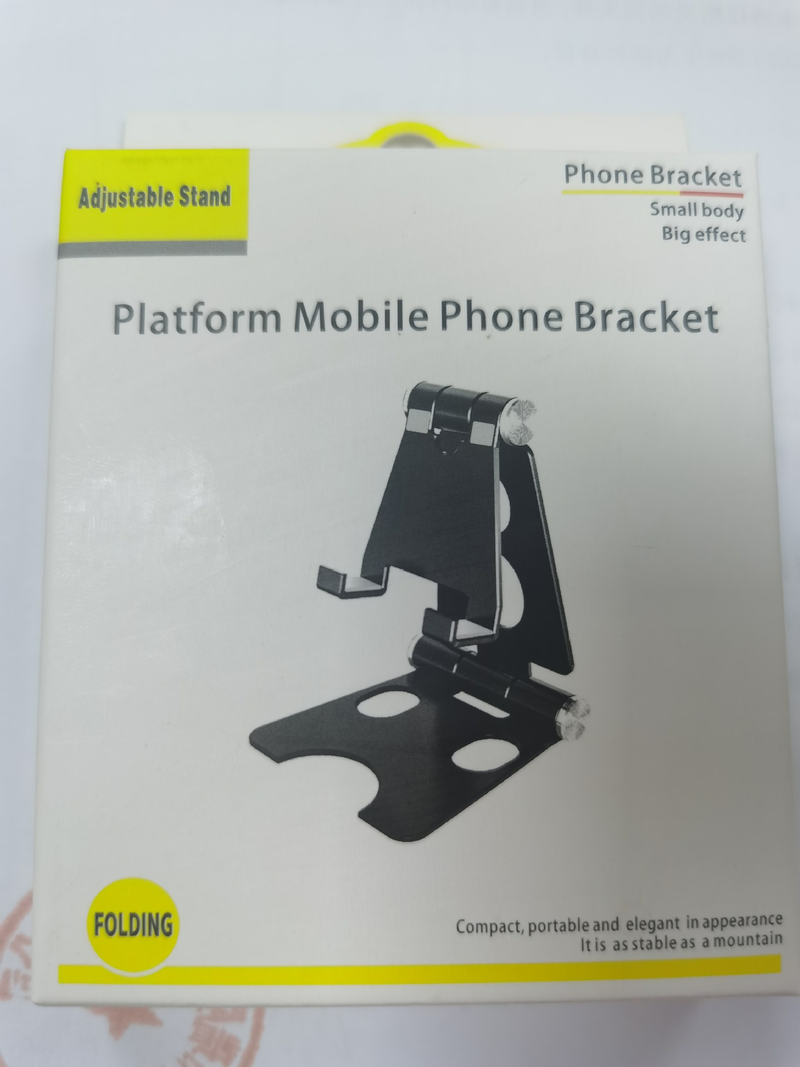 Folding exquisite aluminum alloy desktop lazy phone holder_voghion.com