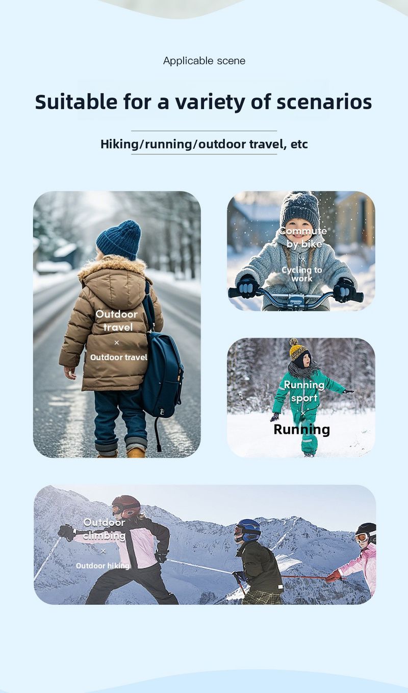 Outdoor-Eltern-Kind-Herbst-Winter-Kindersport-Handschuhe Laufen Radfahren Touchscreen Warme Fleecegefütterte Kälteschutzhandschuhe_voghion.com