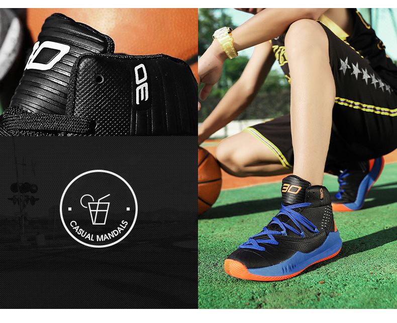 Basketballschuhe mit mittlerem Schaft, weiße Herrenschuhe für Herbst und Winter, vielseitige Sommerschuhe, schlichte Basketballschuhe mit hohem Schaft für den Sommer für Studenten_voghion.com