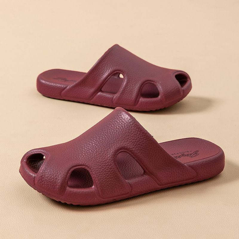 Baotou Weibliche 2025 Neue Halb Sommer Oberbekleidung Anti Slip Home Hausschuhe Tasche Fuß Loch Cool Drag_voghion.com