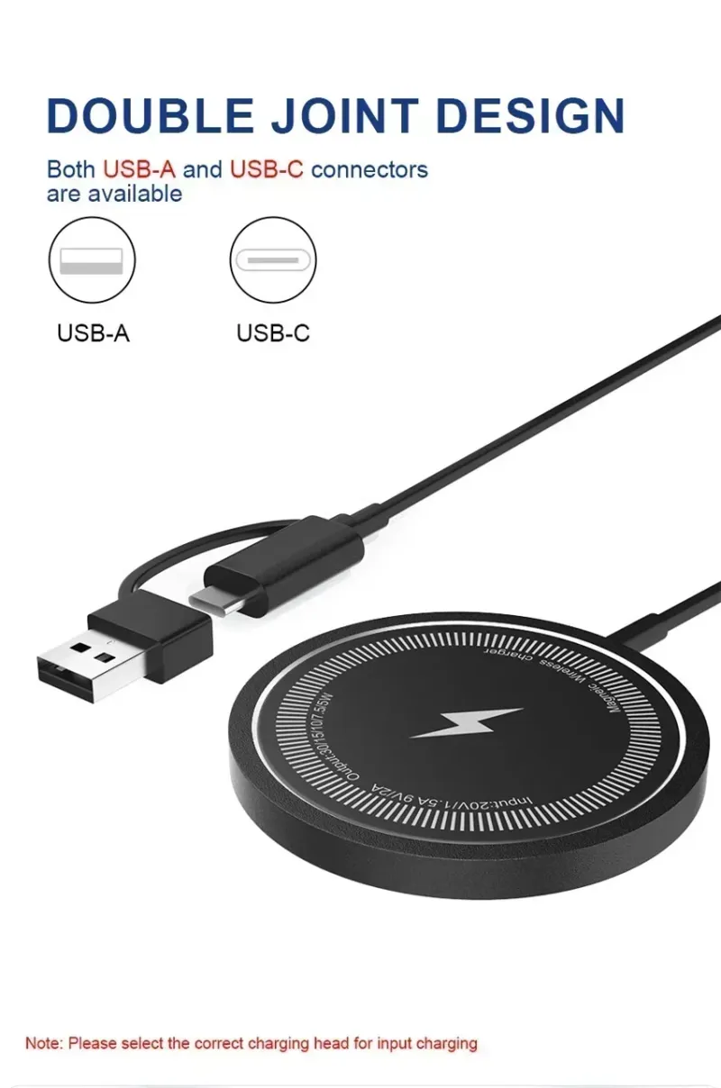 30W Wireless Charger Magnetic Fast Charging Stand Pad Magnet Phone Chargers Holder For IPhone 16 15 14 Xiaomi Samsung_voghion.com