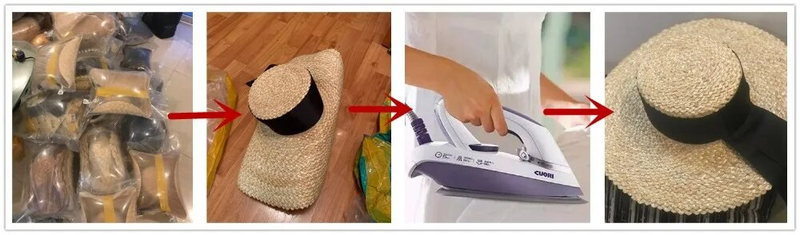 Sombreros de paja de verano con encaje de malla para mujer, clásicos, elegantes, con lunares, de ala ancha, para playa, plegables, con protección UV, Panamá_voghion.com