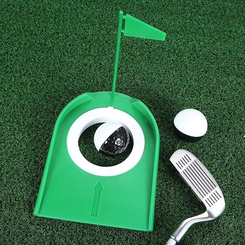 Putter da golf per interni ed esterni Praconer Green Plate con bandiera_voghion.com