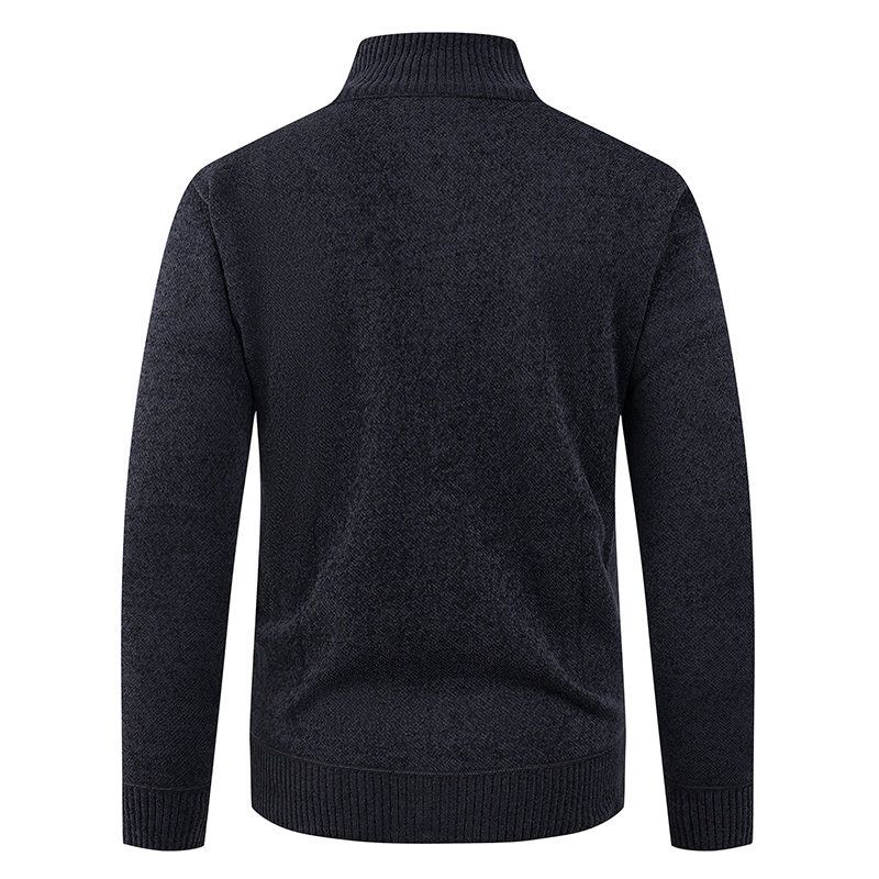 Giacca invernale da uomo in pile con fodera in sherpa e cappuccio - Cappotto caldo in cotone spesso per outfit casual (grigio, nero, kaki, verde scuro) - Taglie dalla M alla 3XL_voghion.com