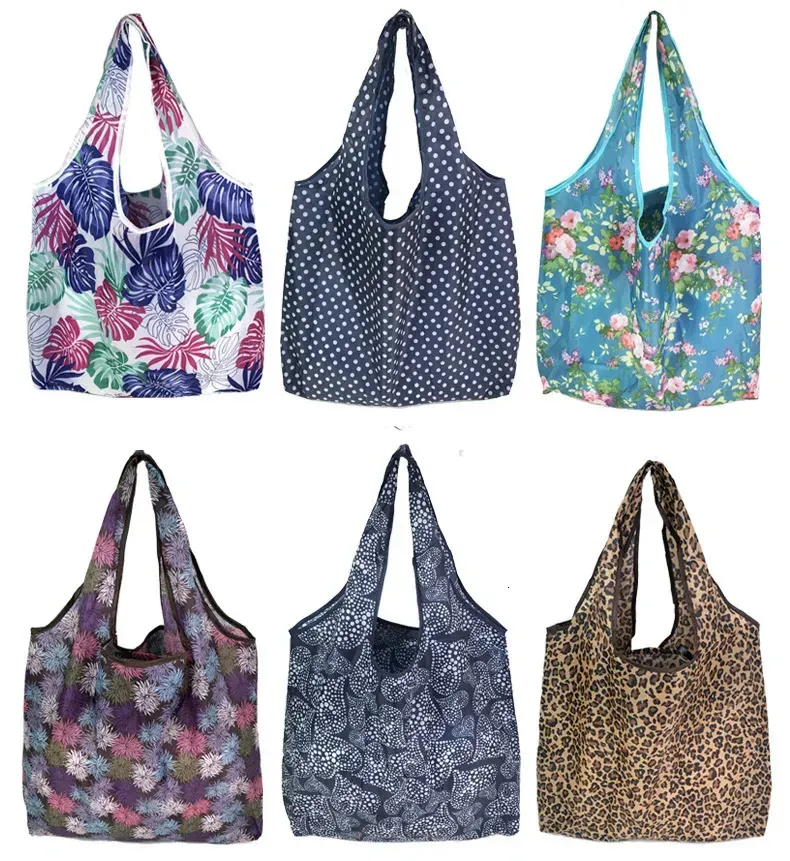 Grande borsa della spesa riutilizzabile adatta per borse da donna, borse pieghevoli, ecologiche 250321l_voghion.com