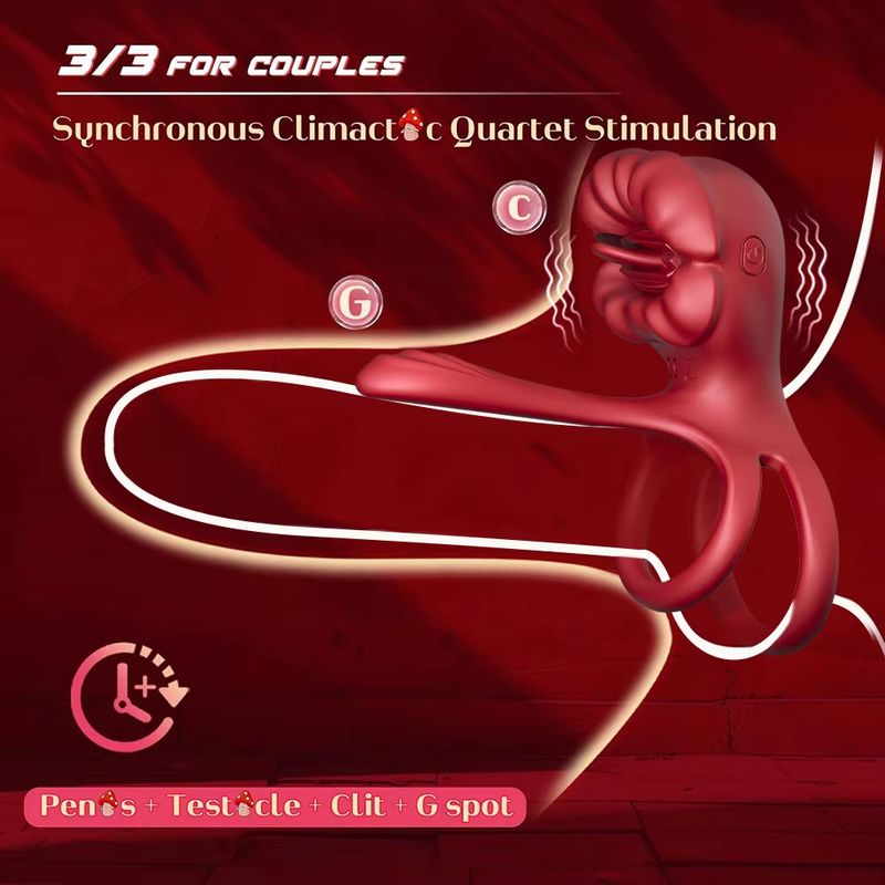 Anello per pene con telecomando senza fili a basso prezzo, blocco vibrante per pene, doppio anello per coppia, giocattoli sessuali per adulti con doppio anello vibrante totale_voghion.com