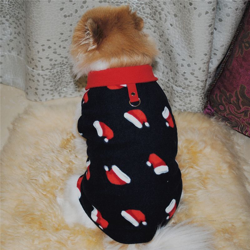 Abbigliamento per animali domestici diretto dalla fabbrica, per cani, autunno e inverno, in pile polare, fibbia di trazione, 27 colori brevettati, saranno oggetto di indagine_voghion.com