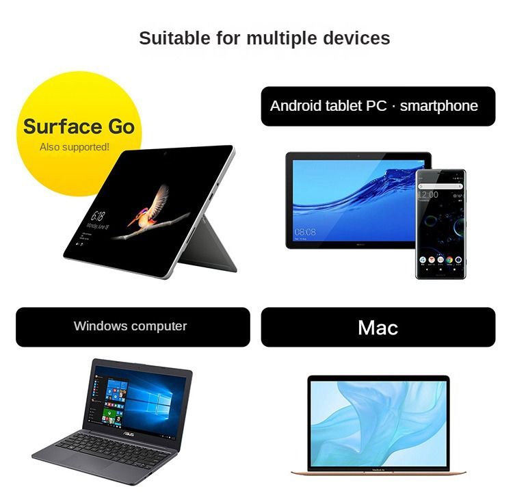 Digitex Digitex Ergonomic USB-C Wired Gaming Type-C Mouse_voghion.com