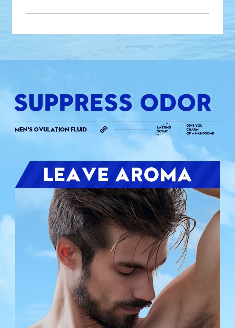 Full English Men's SADOER Dry Portable Fragrance Roll-On Deodorant_voghion.com