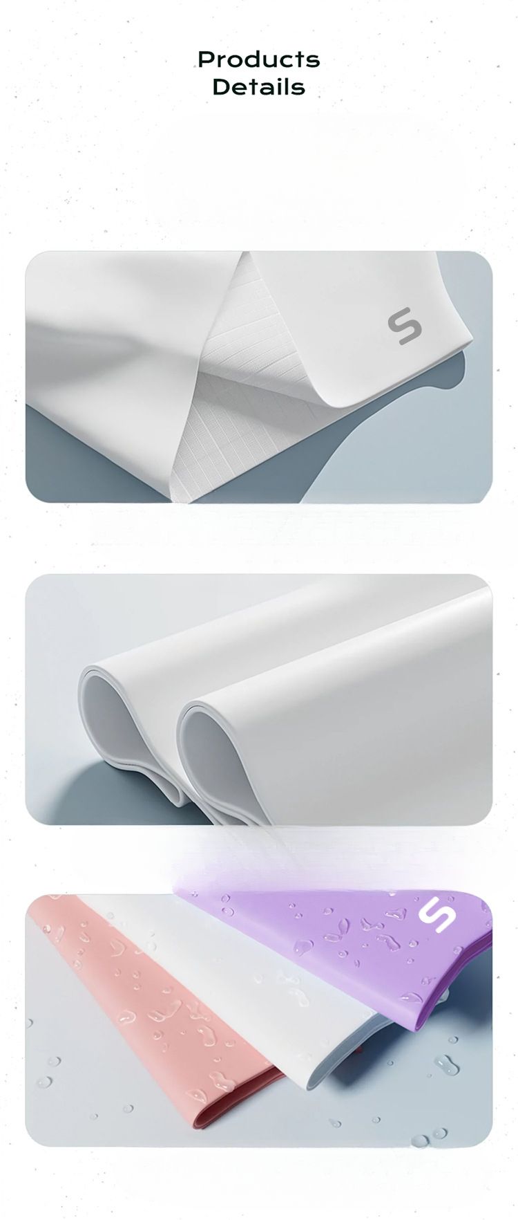 Kappe Damen, wasserdicht, nicht einziehend, extra langes Haar, bequemer Silikon-Ohrenschutz, großer Kopf für Erwachsene_voghion.com