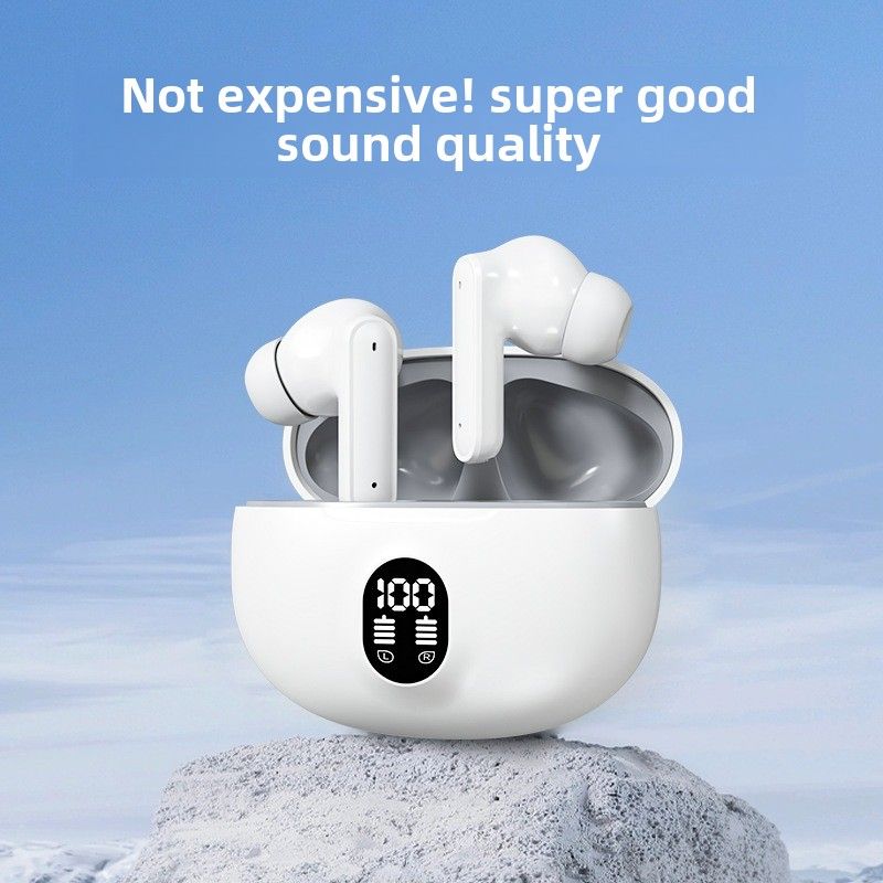 Digital display wireless noise reduction bluetooth headset in ear painless tws game universal bluetooth headset with high power_voghion.com