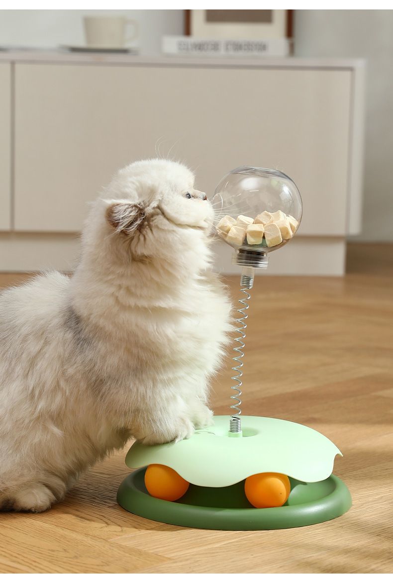 „Spill Ball Pussy Stick Cat“ pramogų ratukas žaislas „Self Hi Divine Tool“ gyvūnų reikmenys_voghion.com