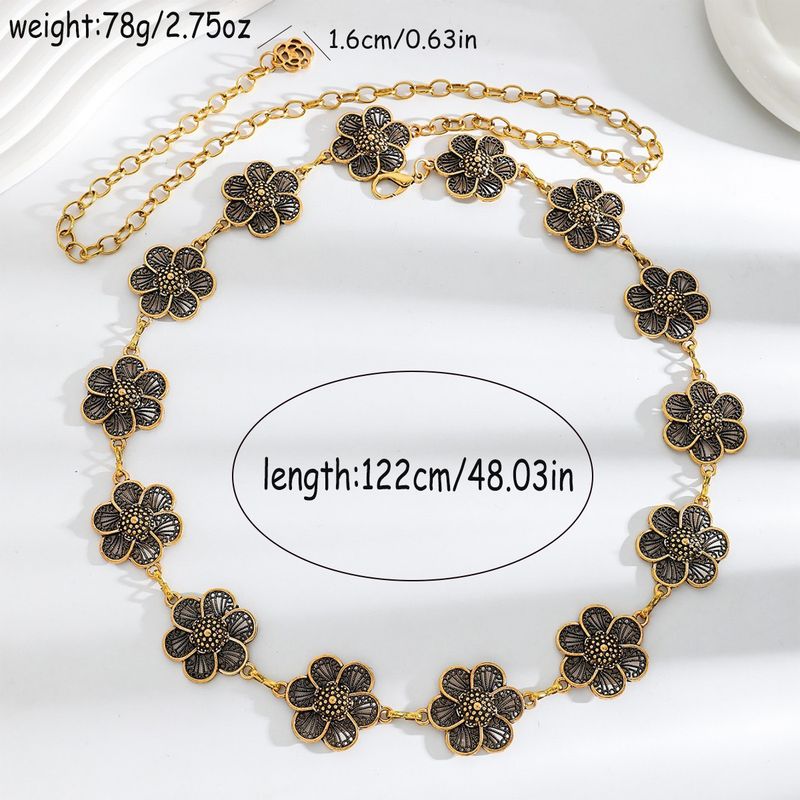 Set di gioielli da donna, alla moda, retrò, in metallo, con catena per la vita, con gonna, stile etnico di alta qualità, cintura estiva da donna, accessori per la vita, catena in lega_voghion.com