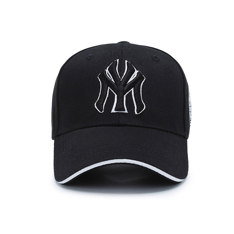 Broderi Gesiicht Kleng Baseballkapp Outdoor Fräizäit Sonneschutz Sport Entenzong Hutt Männer Kotteng Hutt am Fréijoer an Hierscht_voghion.com