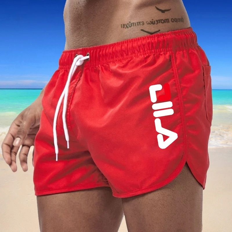 Nei Summer Männer Badekleeder Atmungsaktiv Board Männer Surfen Badekostüm Fiess Training Shorts Casual Bedruckt Strand Kuerzhosen_voghion.com