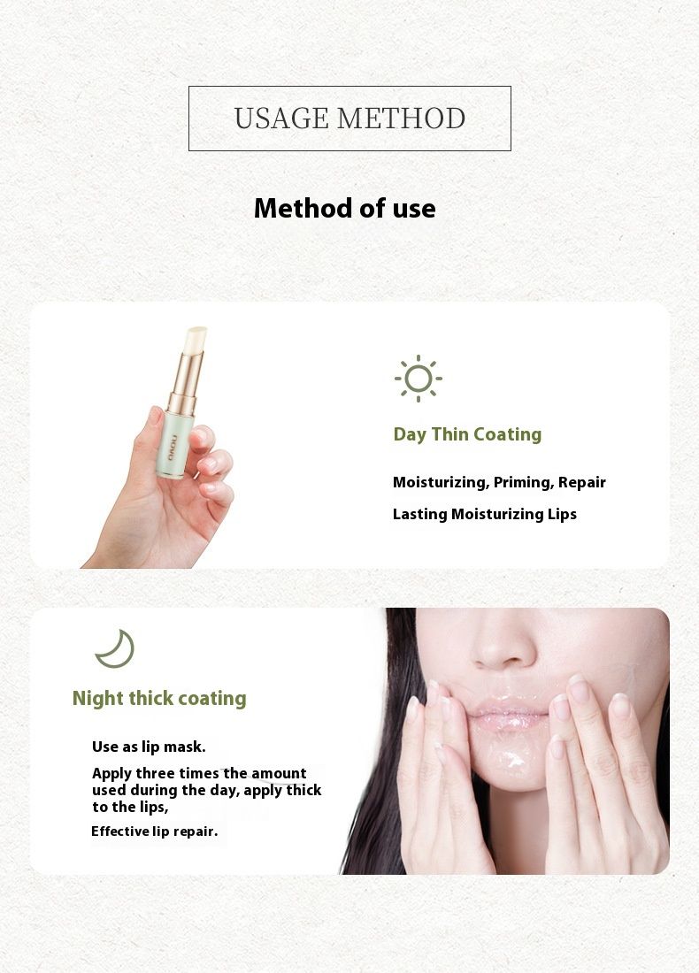 NOVO5849 Soft&Lustrous Priming Moisturizes, Prevents Dry Cracks, Removes Dead Skin and Fades Lip Lines lipstick_voghion.com