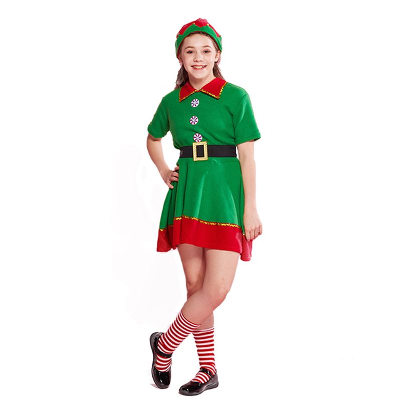 Ropa de ambiente de fiesta familiar, cantidad, precio alto, elfos navideños_voghion.com