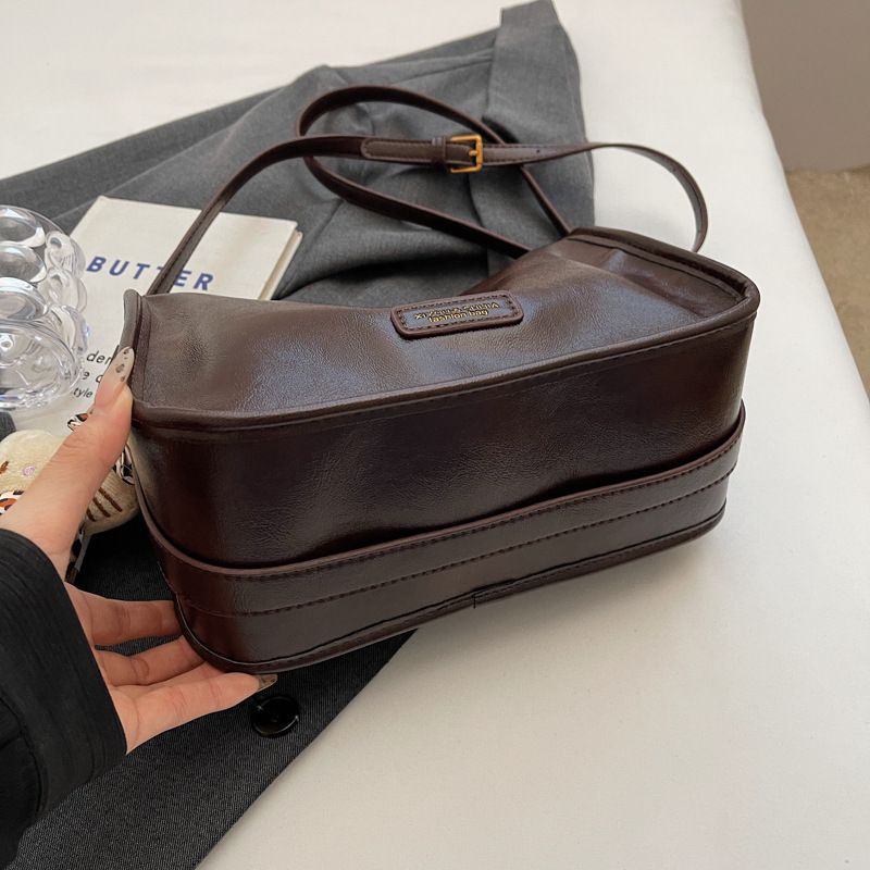 Niche high-end crossbody pro ženy 2024 nová stylová všestranná polštářová denní dojíždění malá čtvercová kabelka_voghion.com