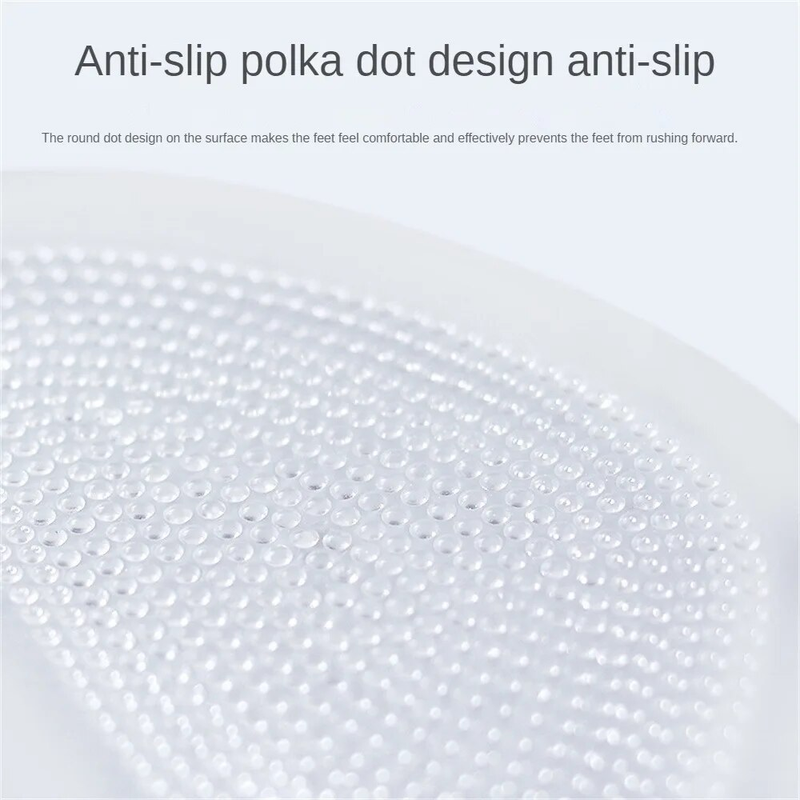 Silikongel forfotskoputer høye hæler myke ortopediske innleggssåler sklisikring smertelindring fotputer_voghion.com