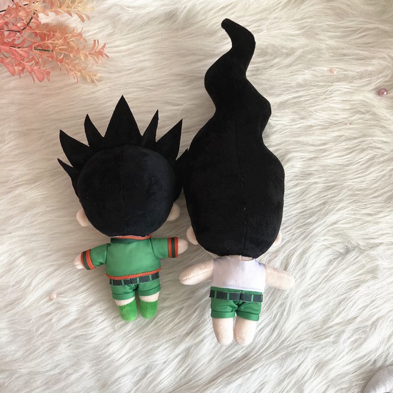 Muñeco de peluche de Anime Hunter X Hunter, Hisoka, Killua, Zoldyck, Gon, almohada de peluche suave y adorable, regalo para niños de 20 cm_voghion.com