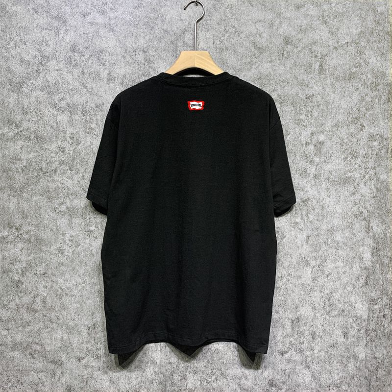 Long term availability of BBC Flying Dog Ice Cream Fighting Printed Short sleeved T-shirts_voghion.com