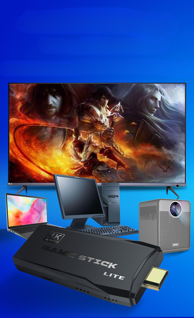 M8 2,4G High-Definition-Wireless-Controller PS1 Arcade-Heimspielkonsole_voghion.com