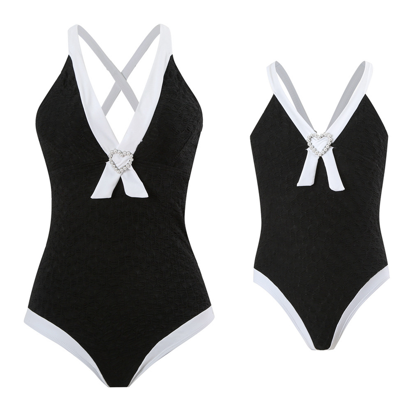 Maillot de bain familial Maillot de bain une pièce familial élégant_voghion.com