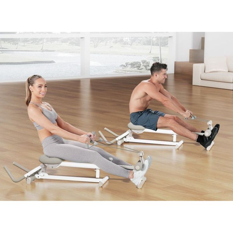 Máquina de remo Wanda Kang 4 en 1 multifuncional para abdominales, glúteos y pérdida de peso con banda de resistencia. Entrenamiento en casa._voghion.com