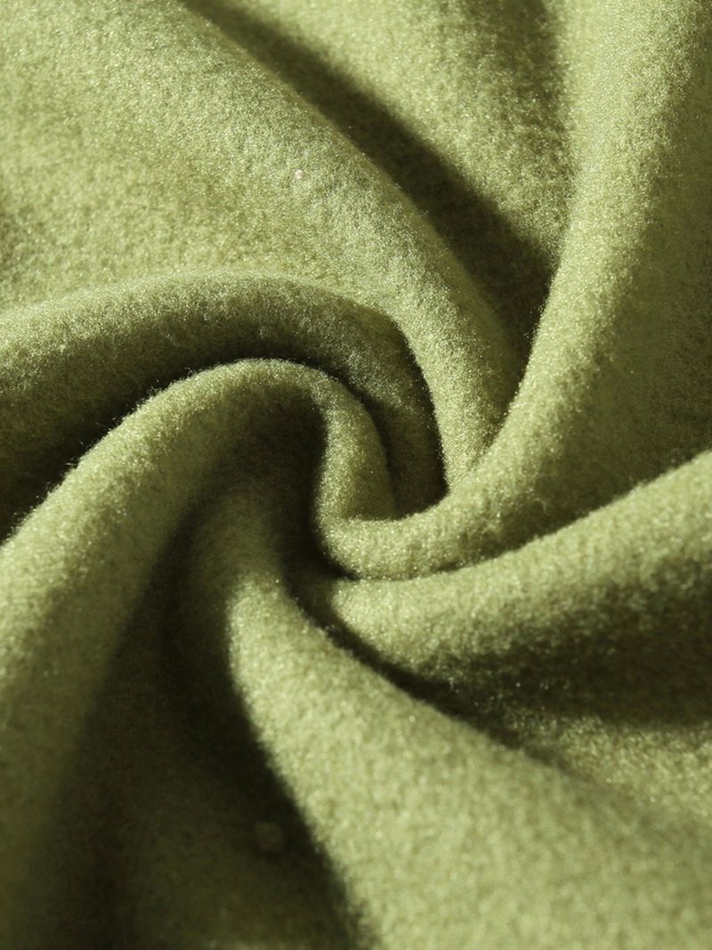 Chaqueta informal con capucha y cremallera para hombre - Sudadera ligera con cuello alto y forro polar para otoño e invierno (gris, negro, verde, beige)_voghion.com