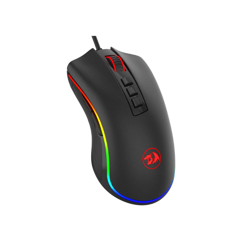 Souris de jeu filaire Redragon M711 pour PC, 7 boutons programmables, personnalisable, RVB, 10 000 DPI, ergonomique_voghion.com