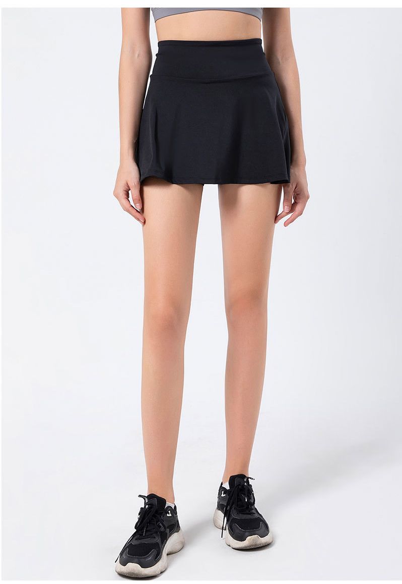 Yoga Fitness Sport Shorts; Quick-drying Sweat-absorbing Running Skirt Pants For Women; Tennis Golf Skirt_voghion.com