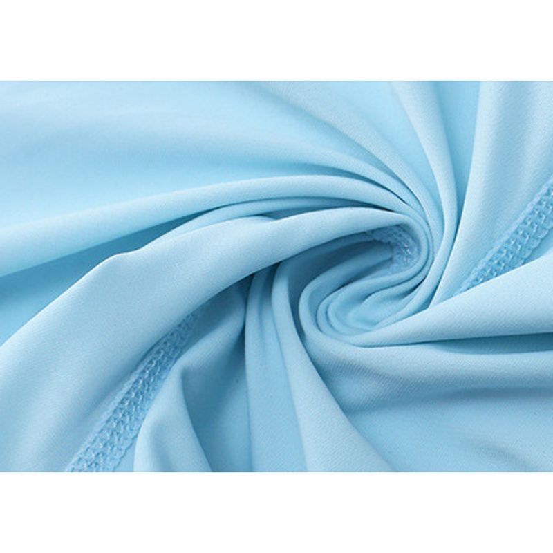 Letni, nowy, chłodny, chroniący przed słońcem zestaw do jogi dla kobiet, do noszenia na zewnątrz, swobodny, obcisły, krótki rękaw, szybkoschnący, prawie niewidoczny, plisowany_voghion.com