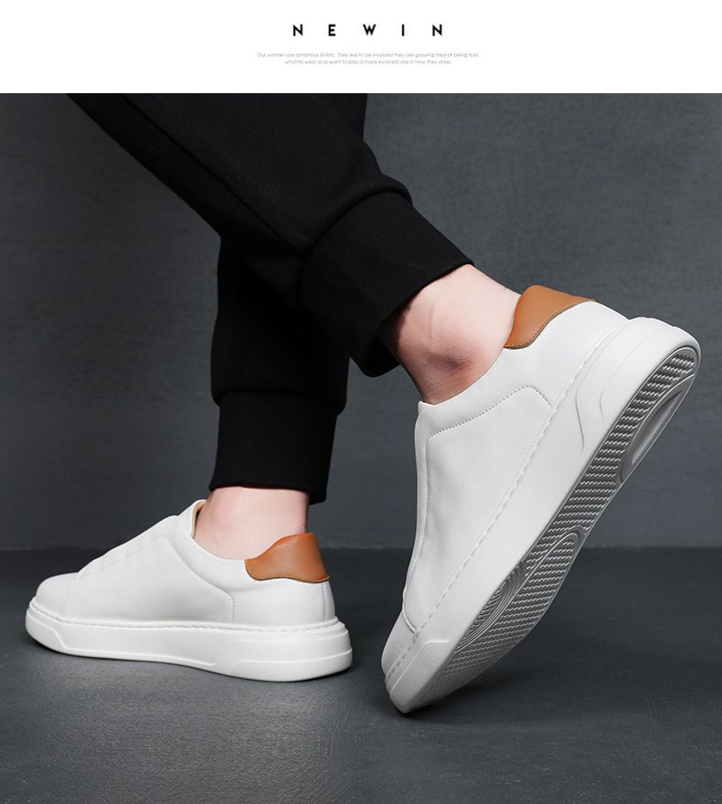 Herrenschuhe, Sommer, Atmungsaktiv, 2025, Neue Canvas-Schuhe, Herren Trendy, Vielseitig, Dickbesohlte Schuhe, Slip-on, Casual Trendy Schuhe_voghion.com