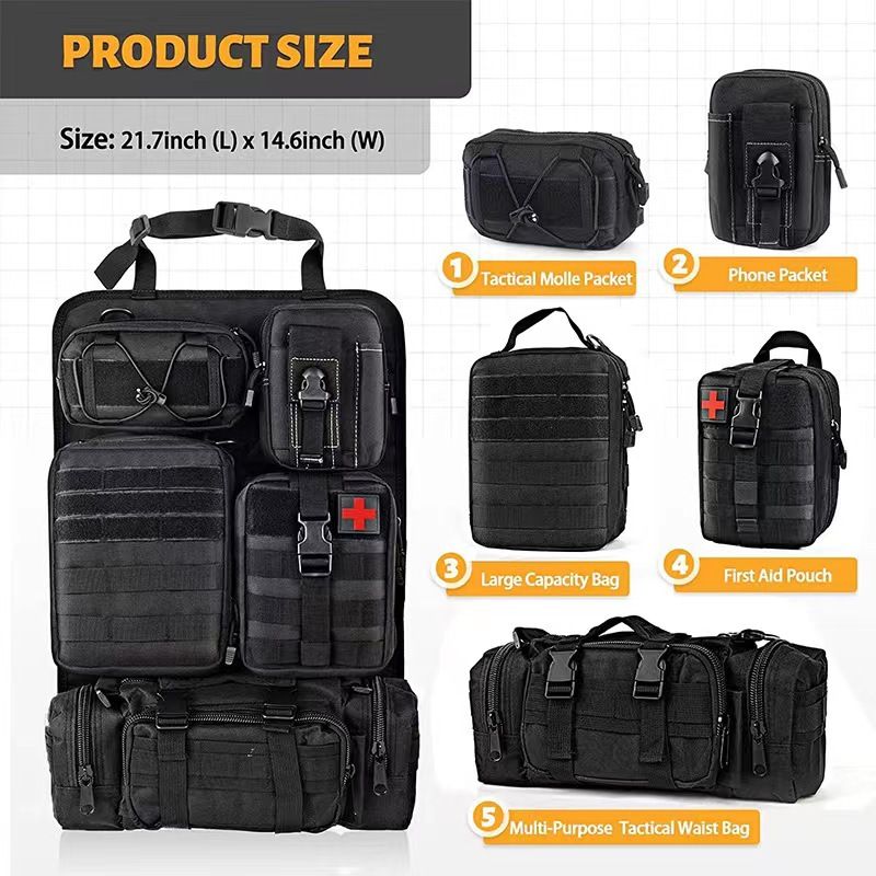 Storage Bag Outdoor Car Seat Suspension Storage Bag Portable Shooting Camera Bag Waterproof Shooting Bag Vehicle Protection Organizer Bag_voghion.com