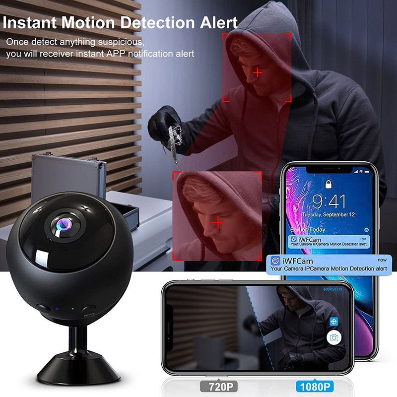 A3 Camera Wireless Camera HD Night Vision Camera Smart Home Security Monitoring Wide Angle Camera_voghion.com
