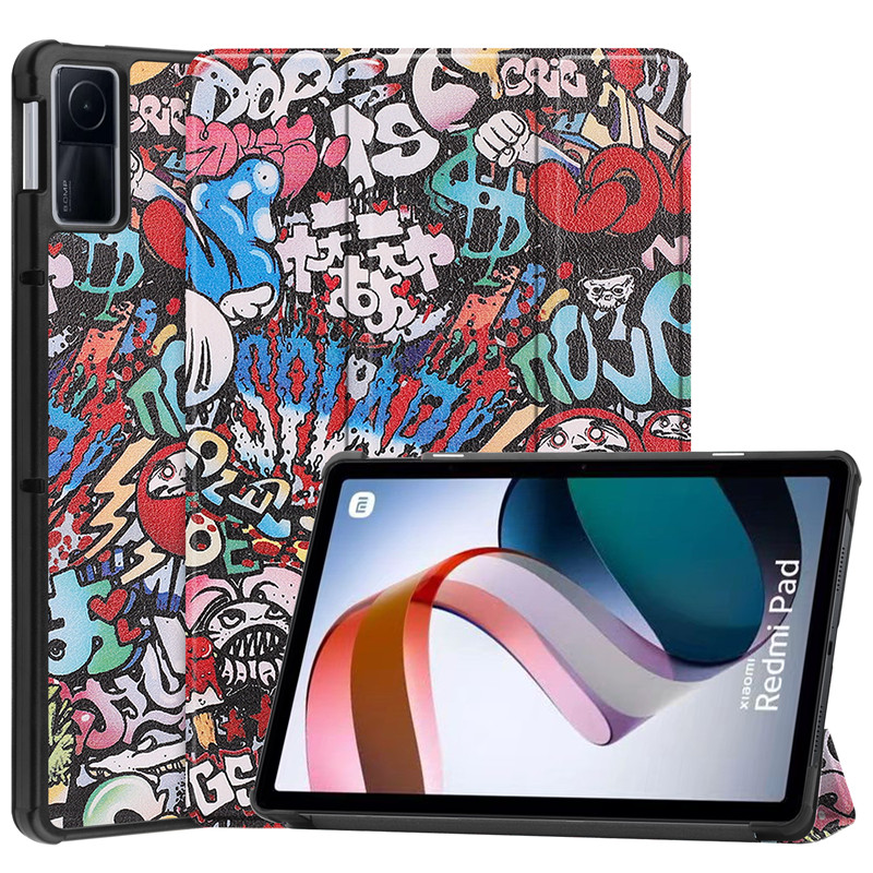 Tablet Cover For Funda Xiaomi Redmi Pad Case 10.61" Smart PU Leather Magnetic Shell For Coque Redmi Pad 10.61 2022 Case + Stylus_voghion.com