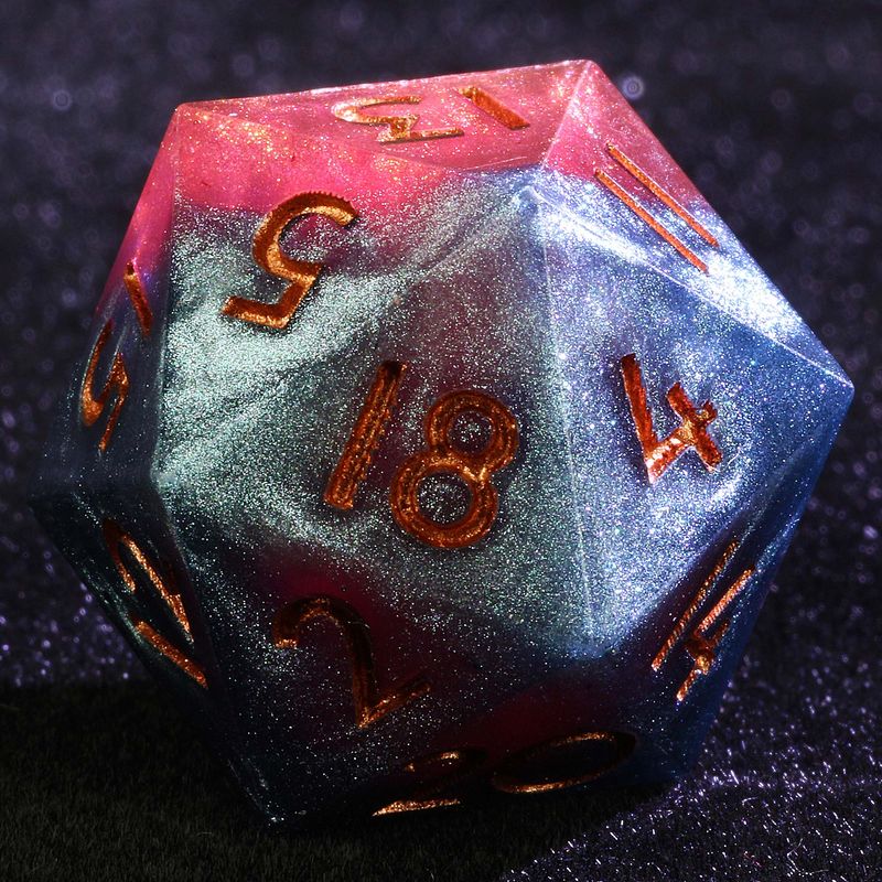 9 Polyhedral Set Of DD Dice Nebula Fracture For Dungeons Dragons RPG_voghion.com