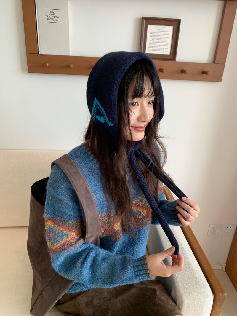 Women's Knitted Wool Earmuffs, Cold-Resistant 2025 Fall/Winter New_voghion.com