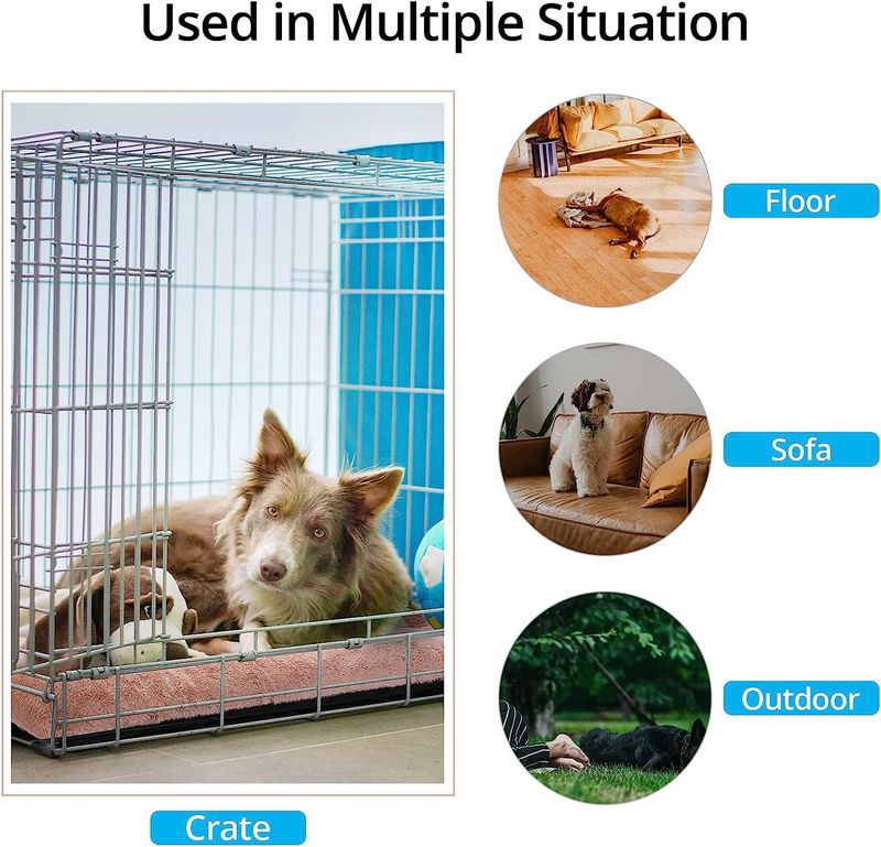 Cama para animais de estimação, cães pequenos, médios e grandes, gatos, tapete para gaiola de cachorro para Teddy e Golden Retriever, quente_voghion.com